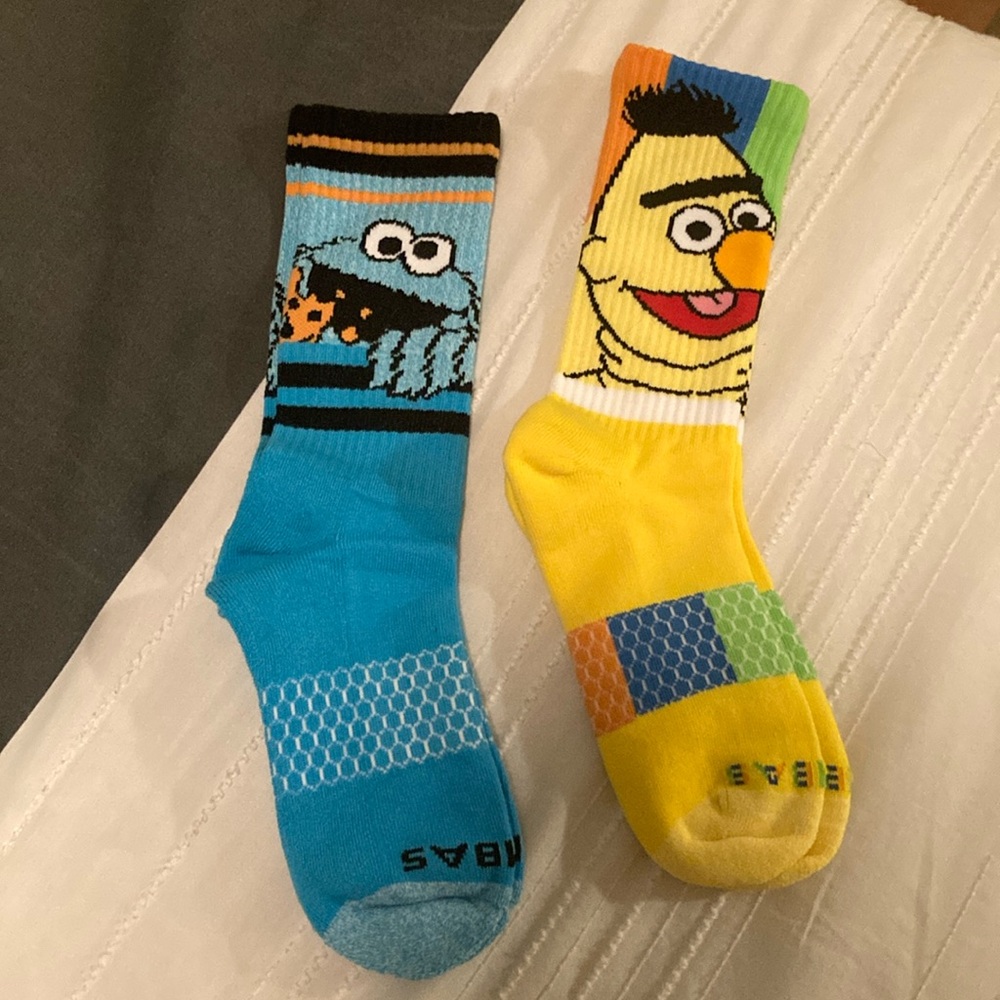 Unisex Bomba Socks Sesame Street Size Medium